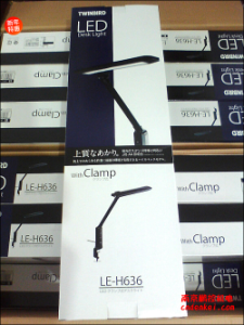 日本twinbird钳式LED台灯[LE-H636B/LE-H631B][LE-H636B/LE-H631B]